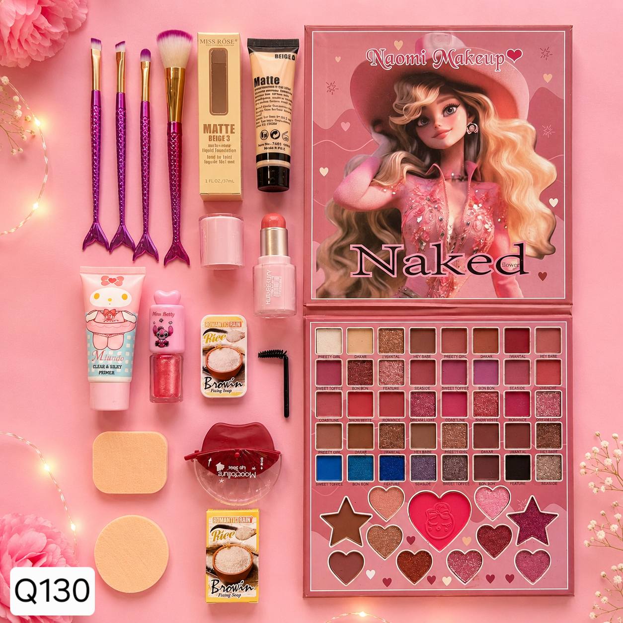 Maquillajes Sara Facebook ad: Hermosos combos desde Q100