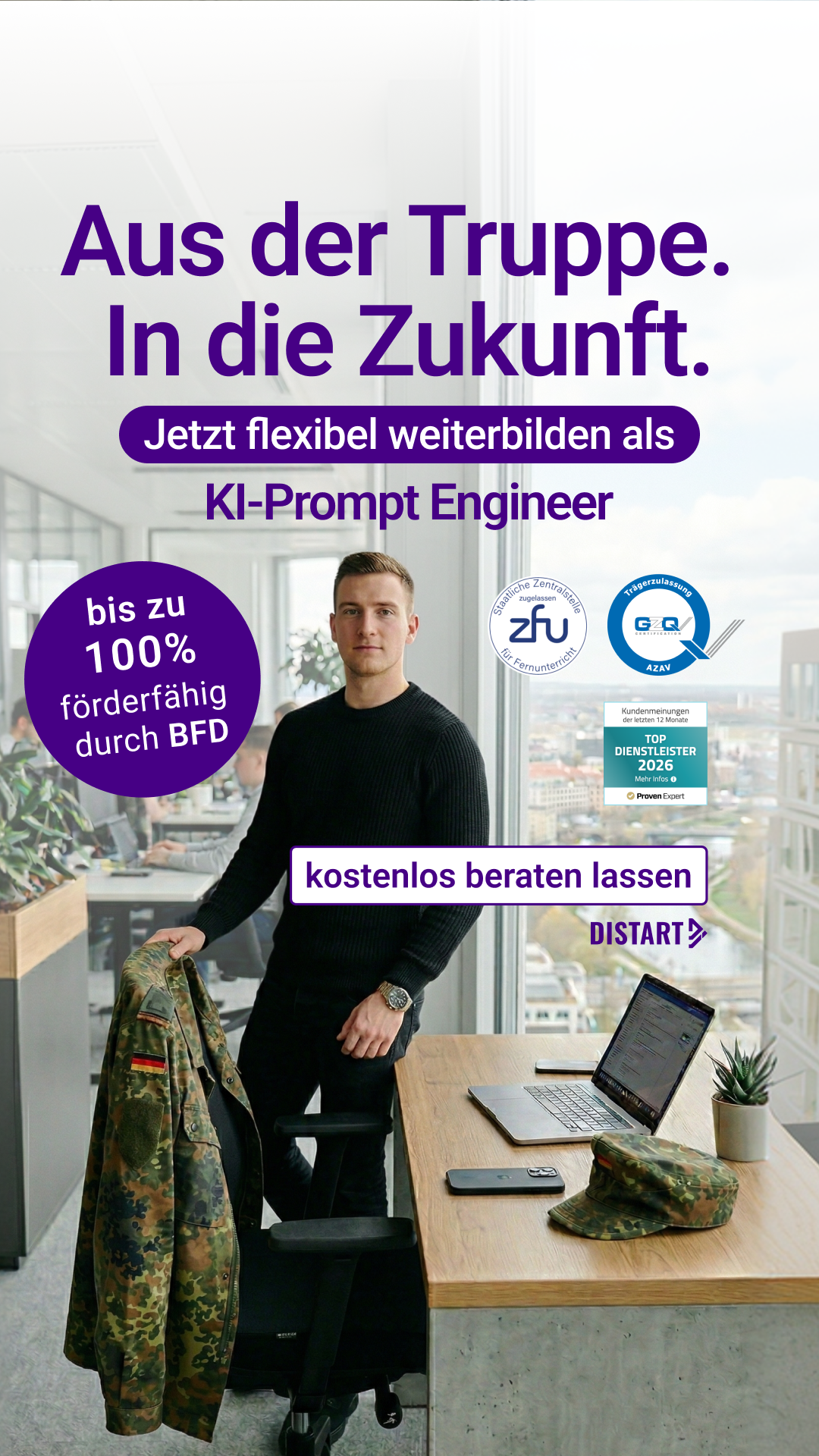 Distart Facebook ad