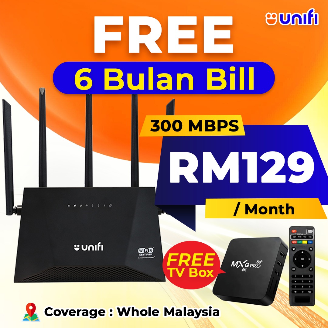 TM UNIFI FIBER Facebook ad