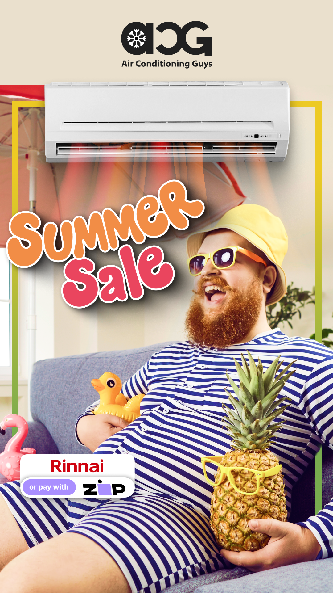ACG Air Conditioning Facebook ad