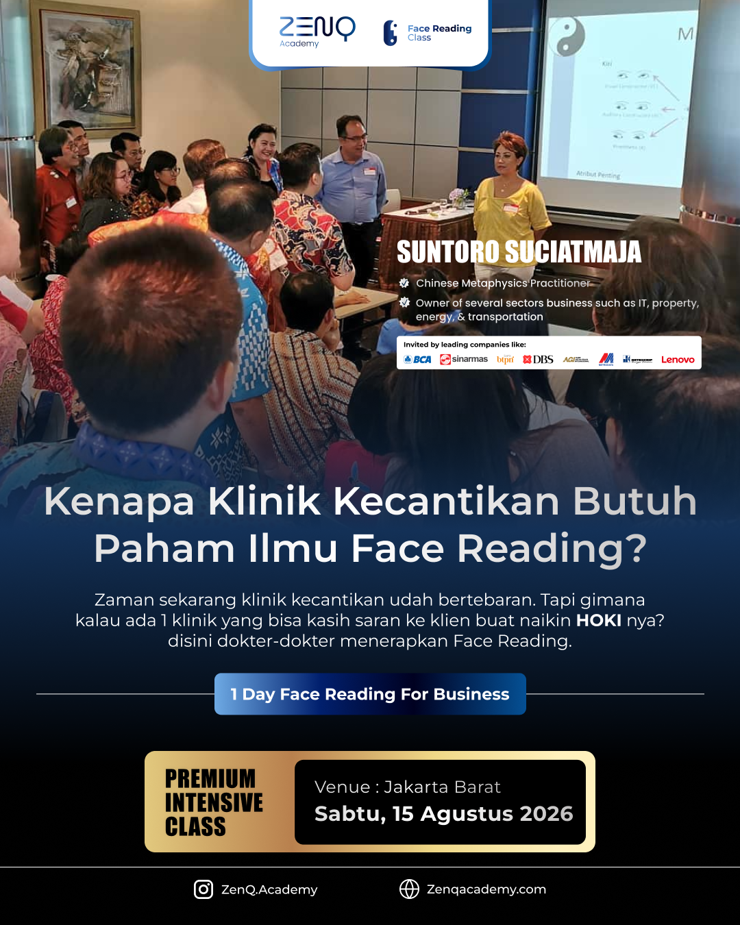 Zenq academy indonesia Facebook ad from Jul 13, 2026