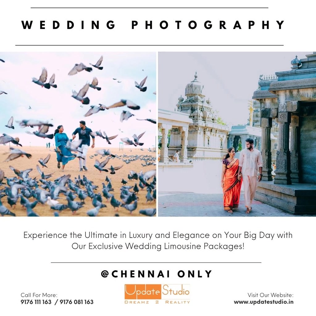 UPDATE STUDIO Facebook ad: Capture Your Dream Wedding Beautifully