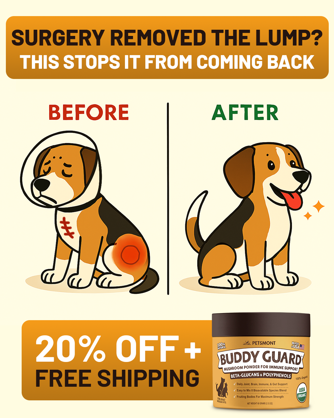 Petsmont Facebook ad