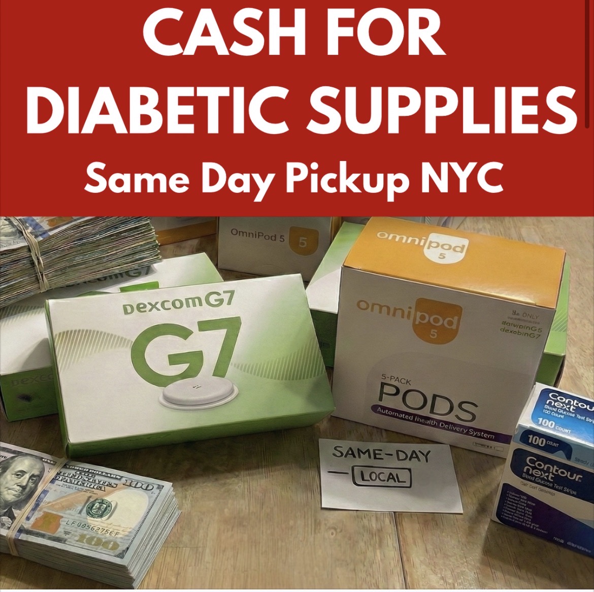 Diabetic Supply Intake Facebook ad