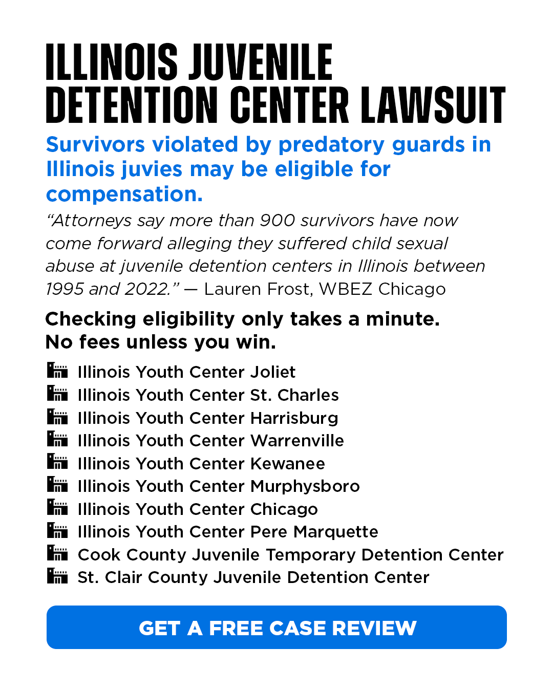 The Justice Partners Facebook ad from Feb 23, 2026