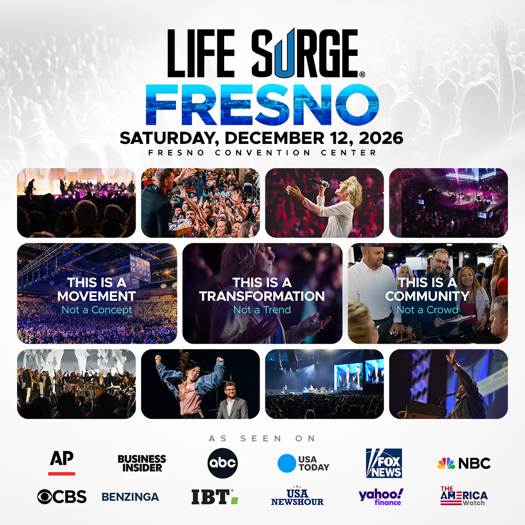 LIFE SURGE Facebook ad: Get Your Early Bird Tickets!