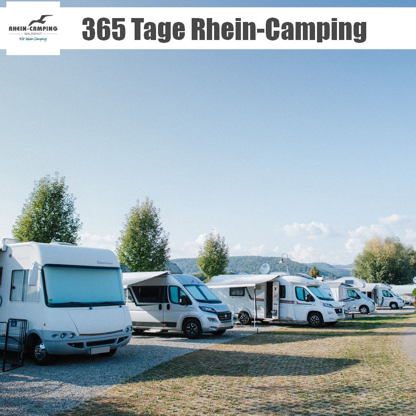 RheinCamping - Campingplatz in Waldshut Facebook ad: Ganzjahres-Campingplatz