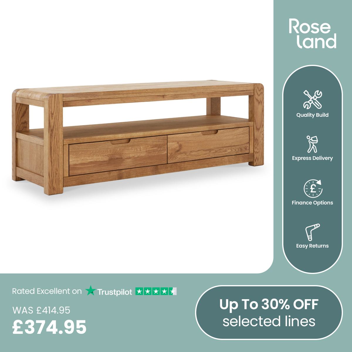 Roseland Furniture Facebook ad