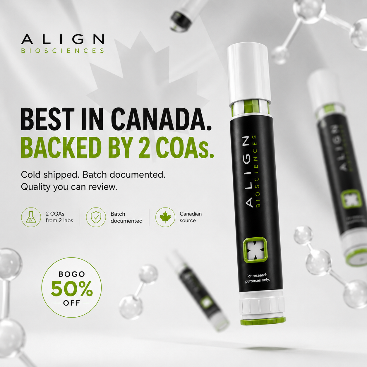 Align BioSciences Facebook ad