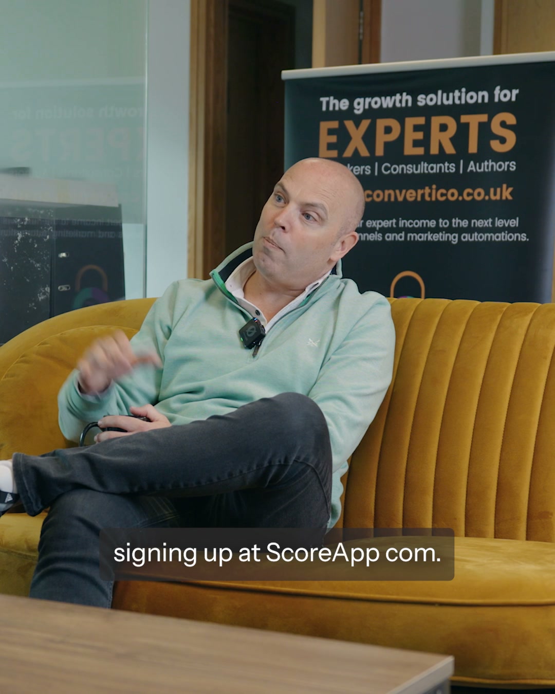ScoreApp Facebook ad: Get started today