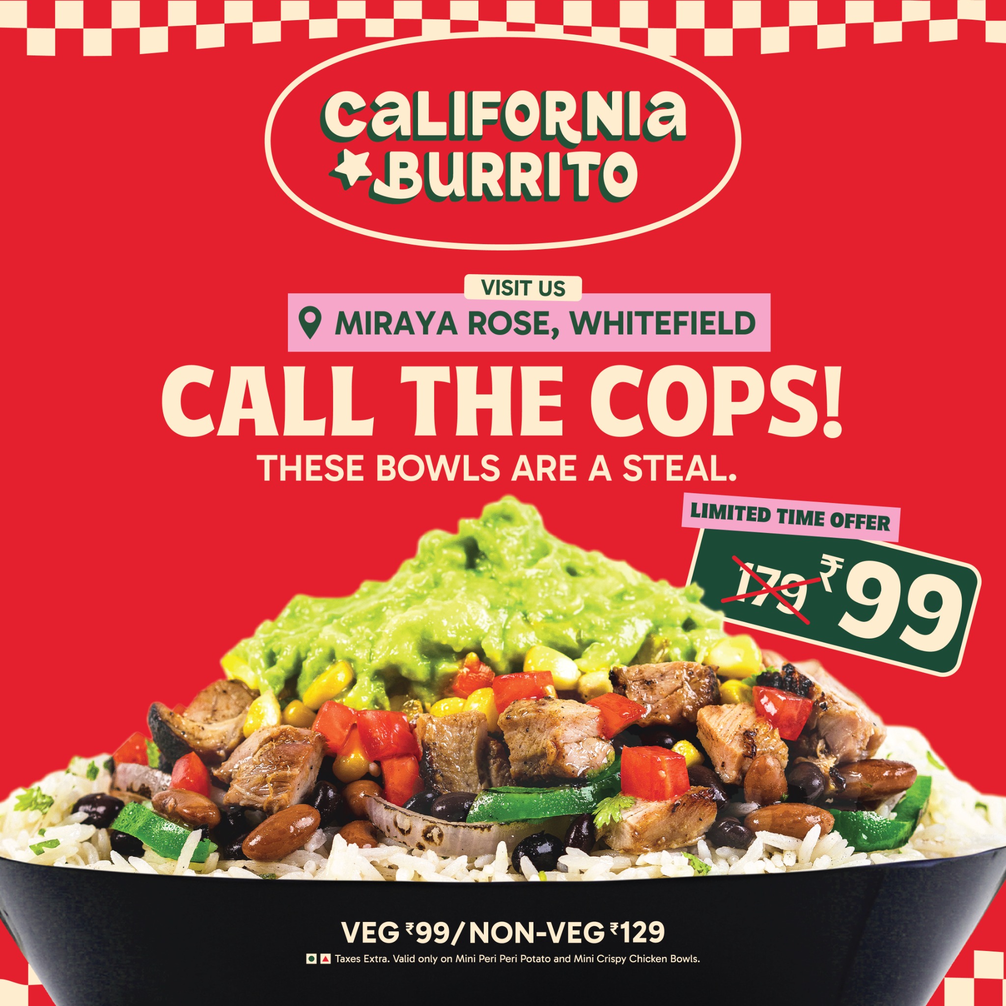 California Burrito Facebook ad
