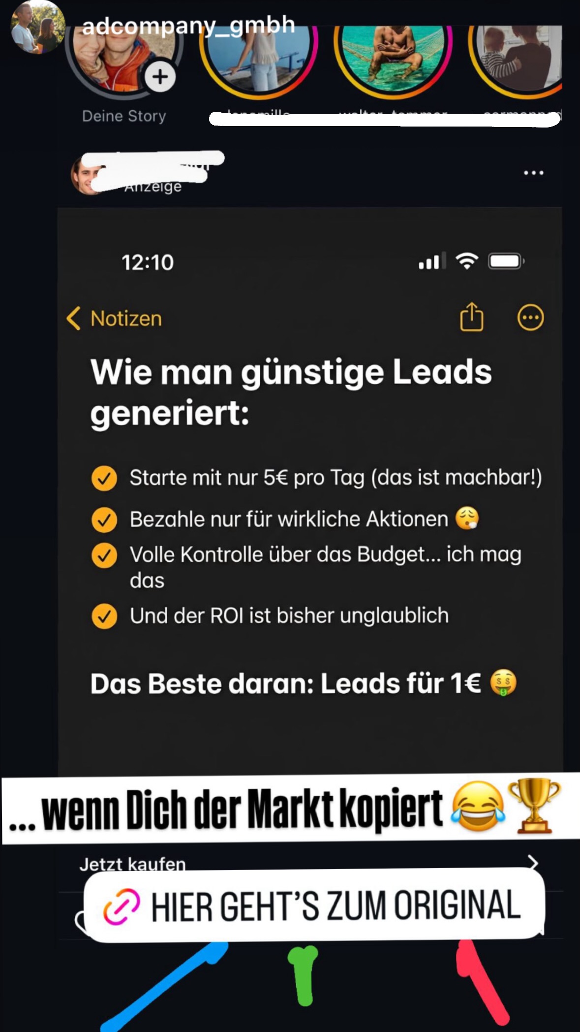 Adcompany Facebook ad: Die 5 € Ad-Formel, Mini Ads, Maxi Umsatz