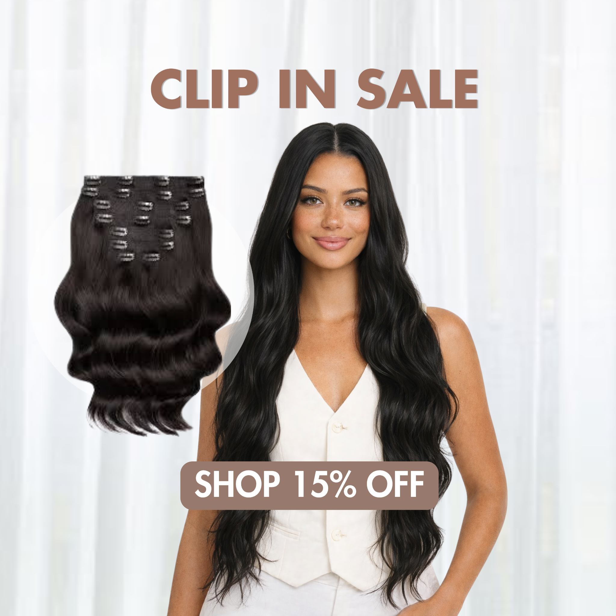 Gorgeous Hair Wholesale Extensions & Salon Facebook ad