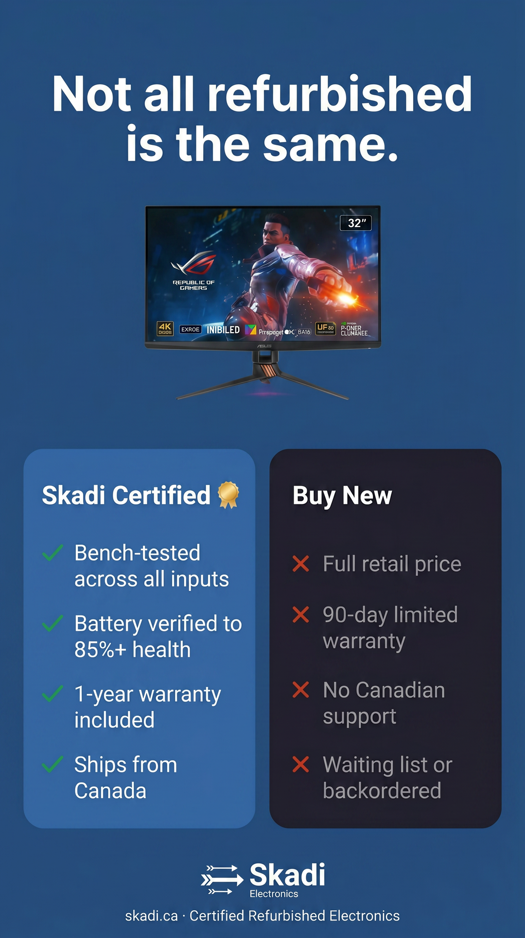 Skadi Electronics Facebook ad from Jun 18, 2026