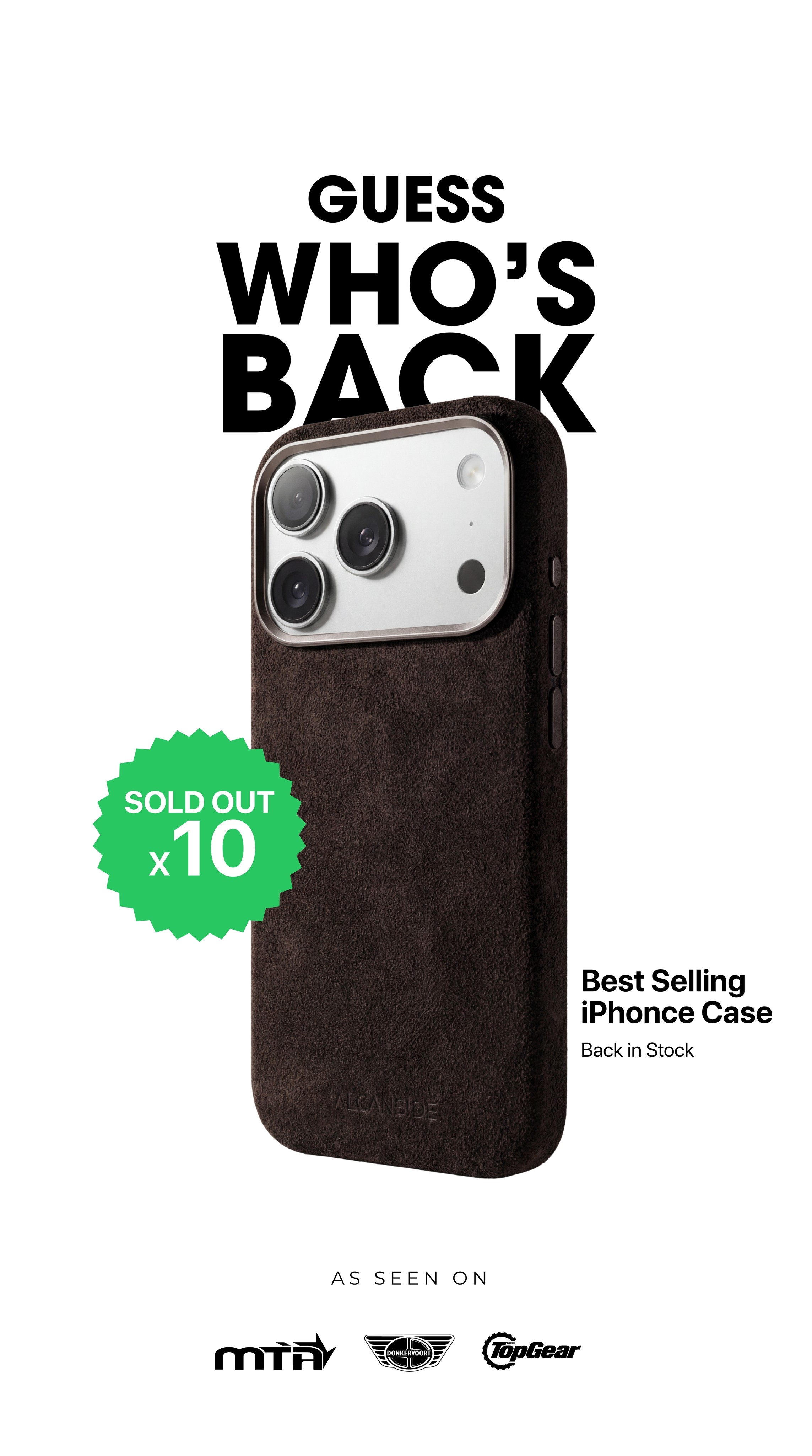 Alcanside Facebook ad