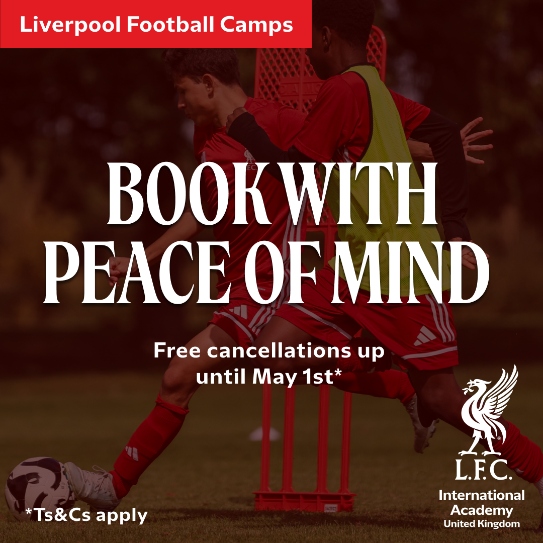 Liverpool FC Camps in UK Facebook ad: Liverpool FC Camps