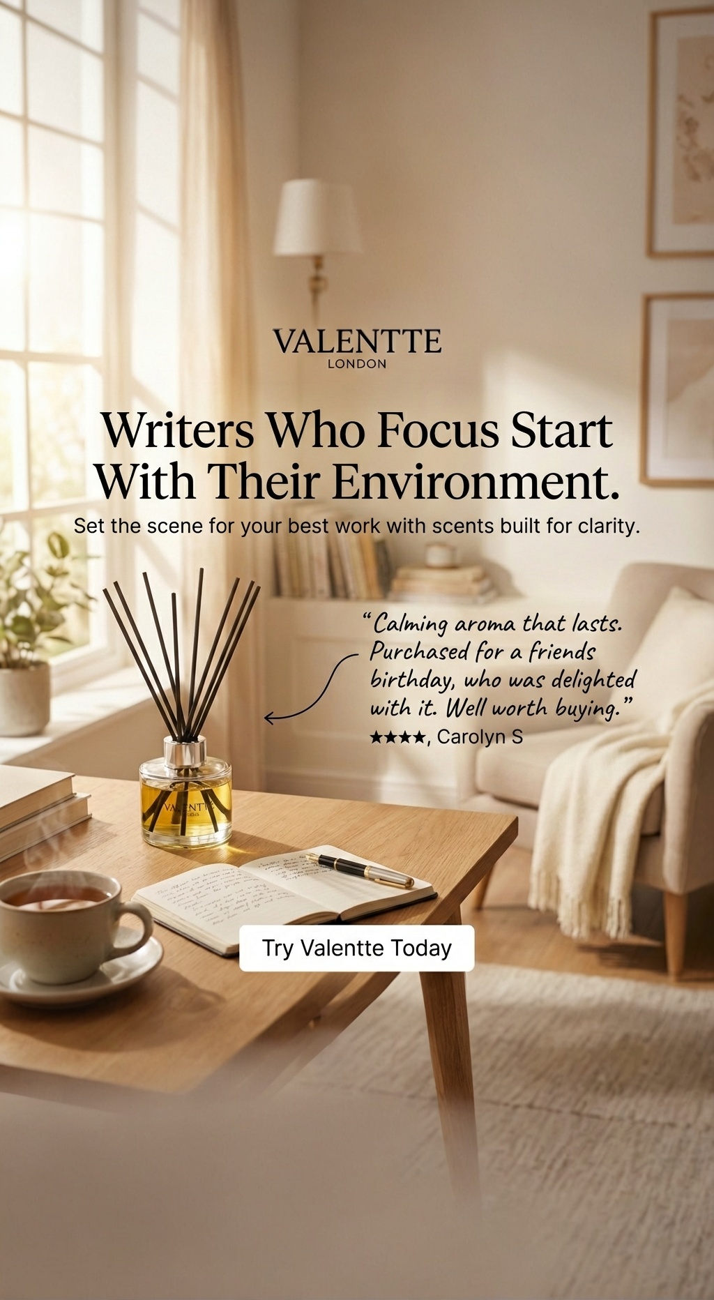 Valentte Facebook ad