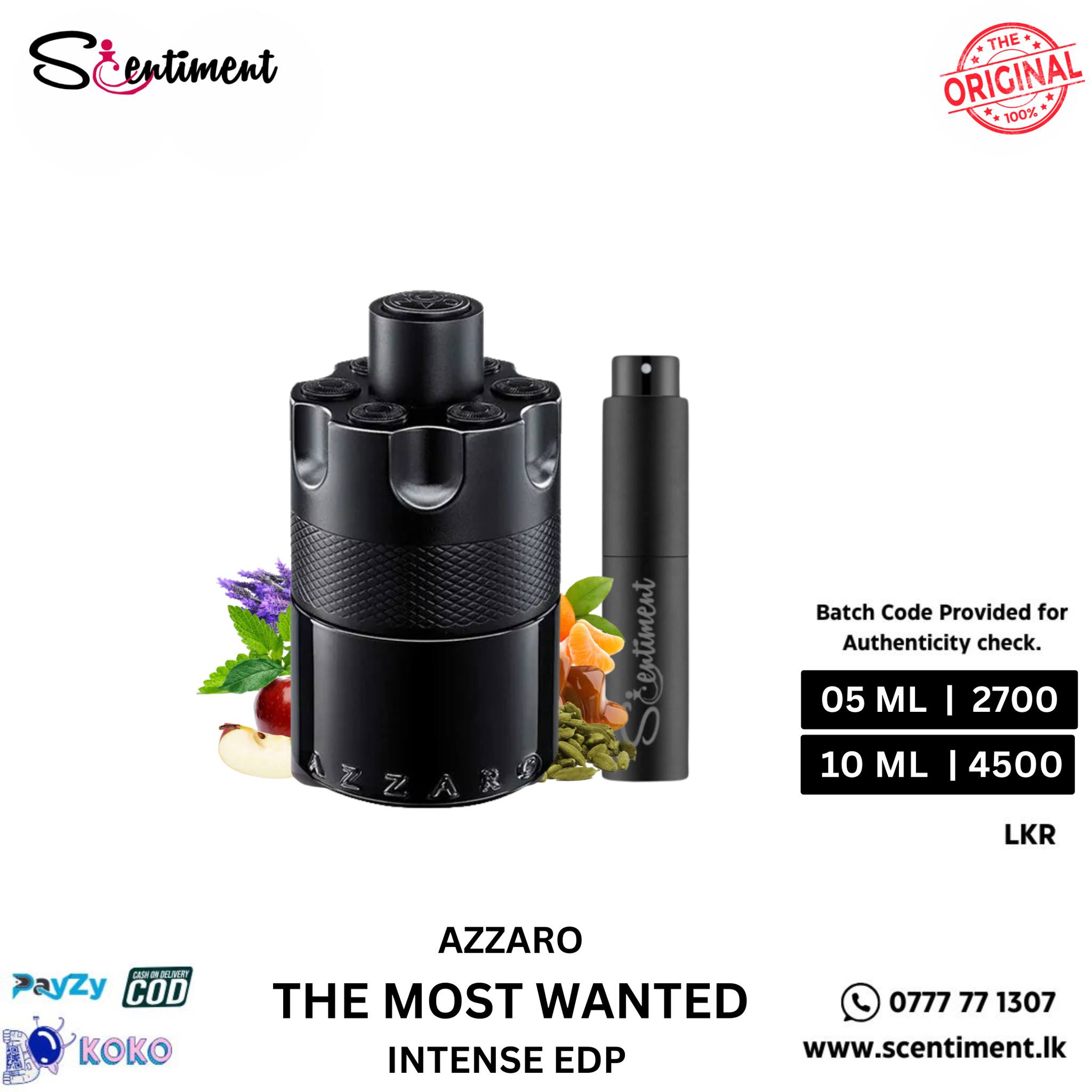 scentiment.lk Facebook ad