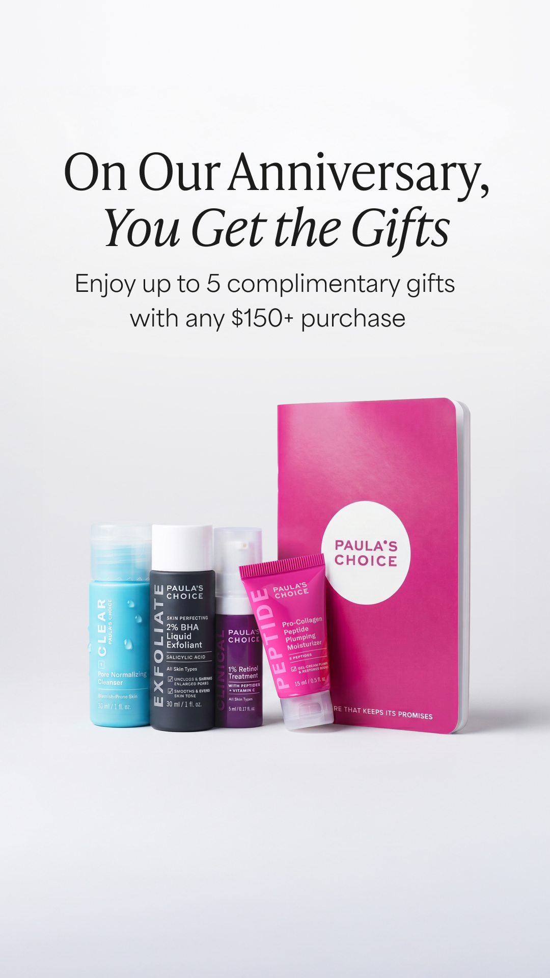 Paula's Choice Facebook ad