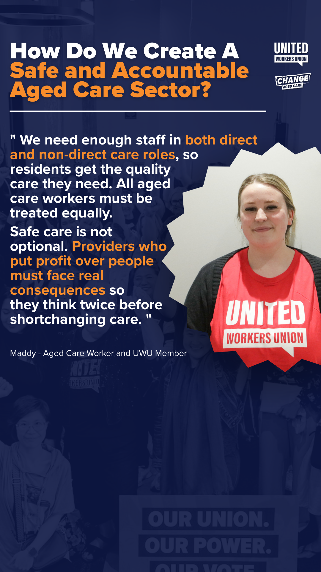 Time for Change - Change Aged Care Facebook ad