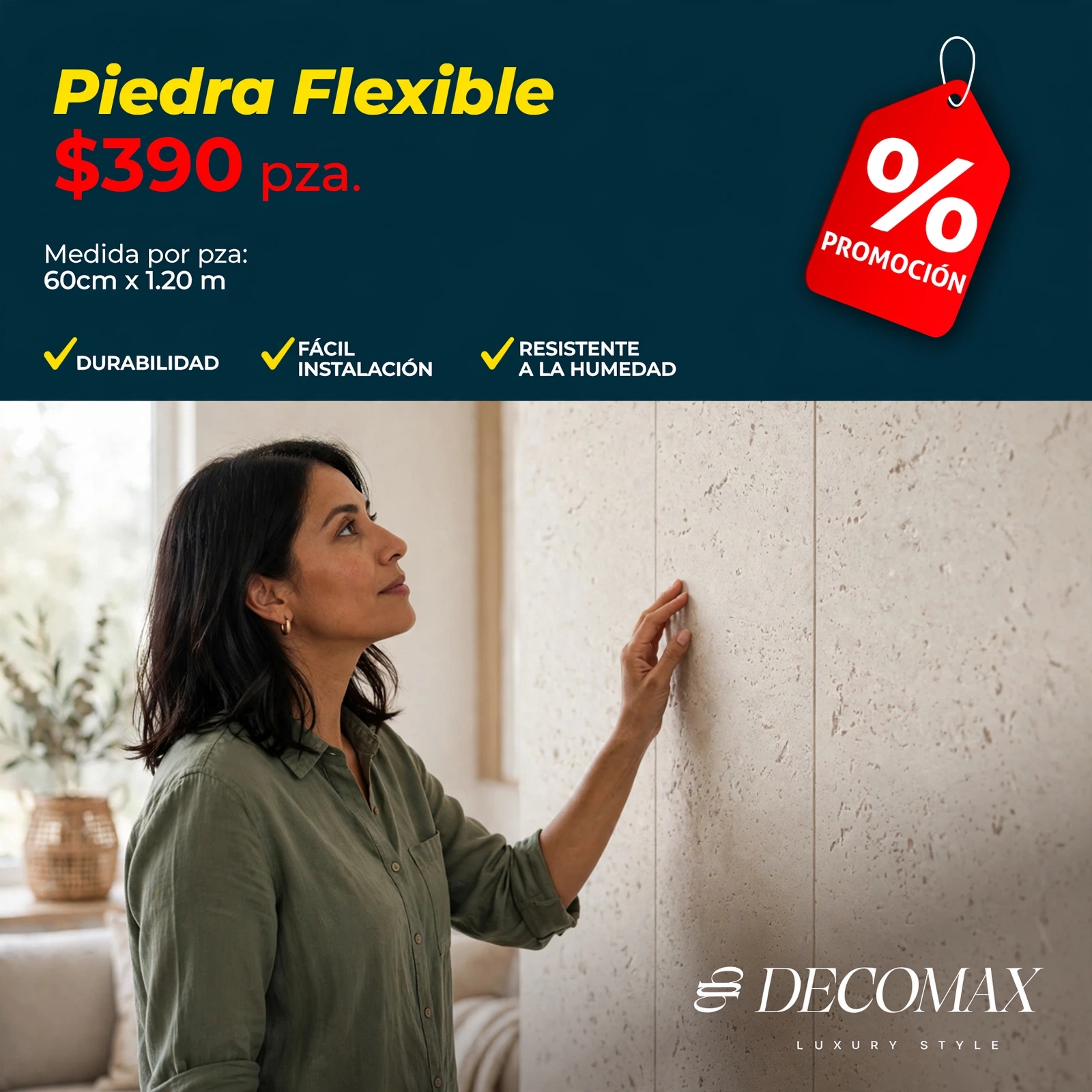 Recubrimientos Decomax Facebook ad
