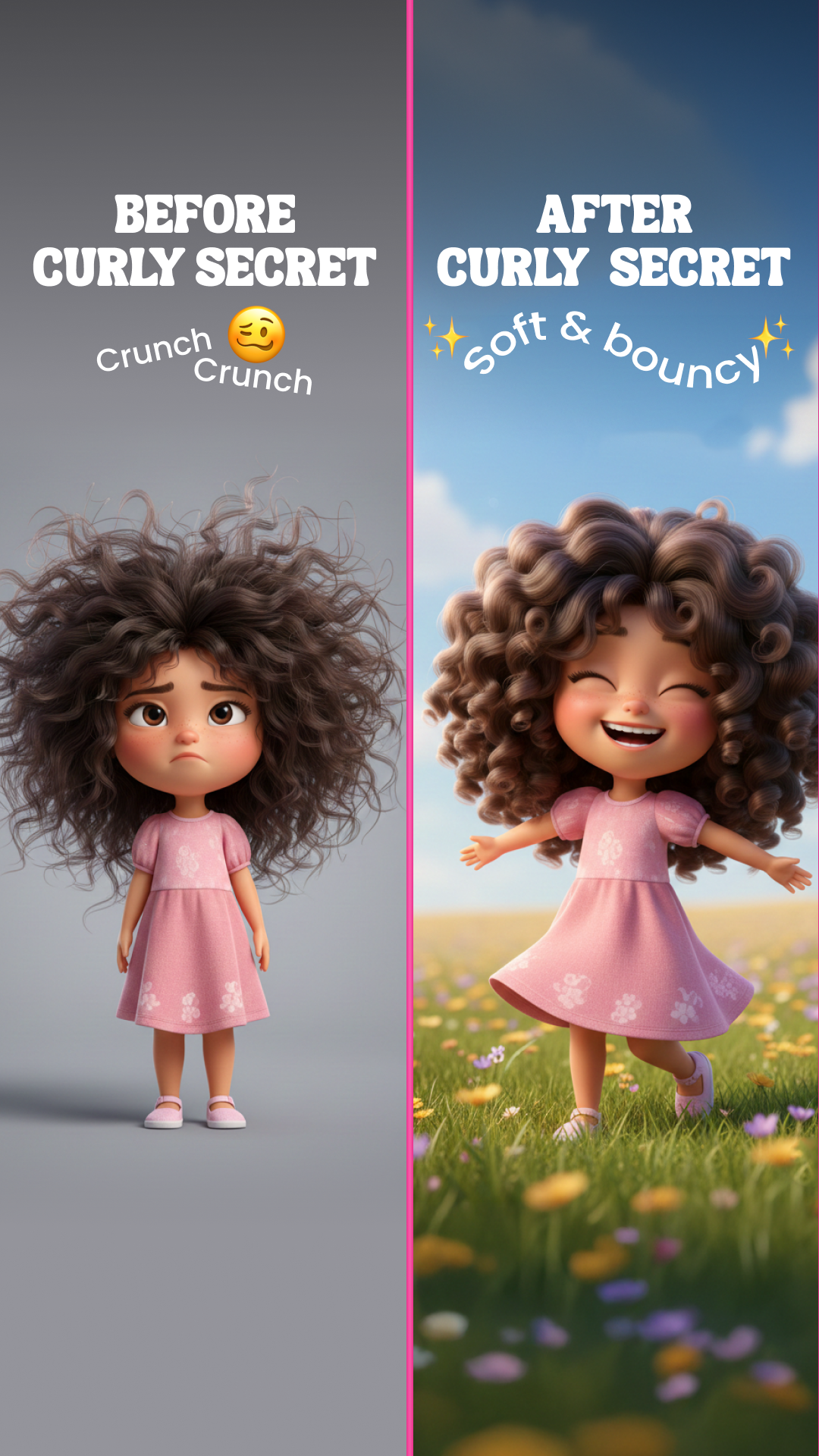 Curly Secret Facebook ad