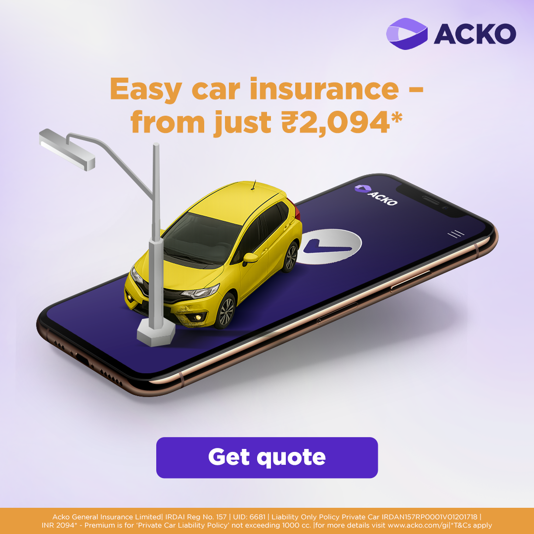 ACKO Facebook ad