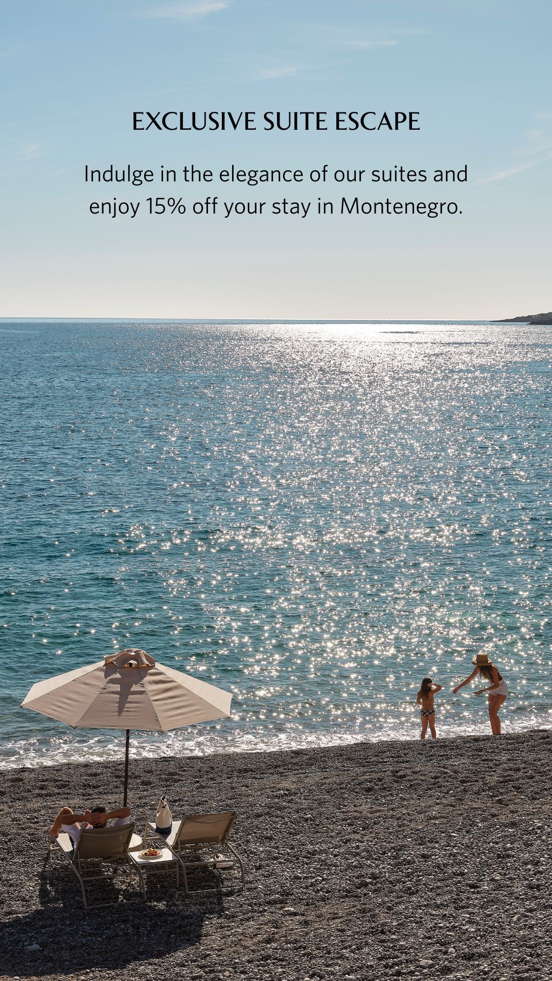 The Chedi Luštica Bay Facebook ad from Jul 13, 2025