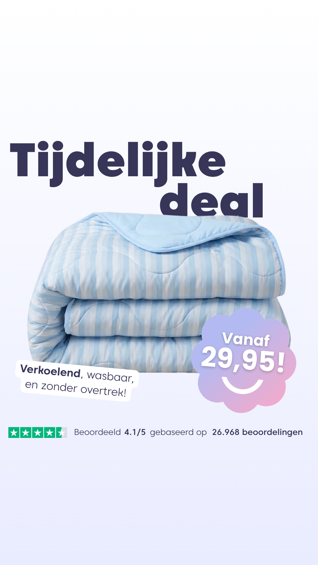HappyBed Facebook ad