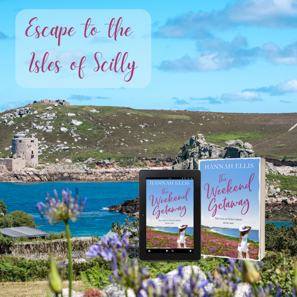 Author Hannah Ellis Facebook ad