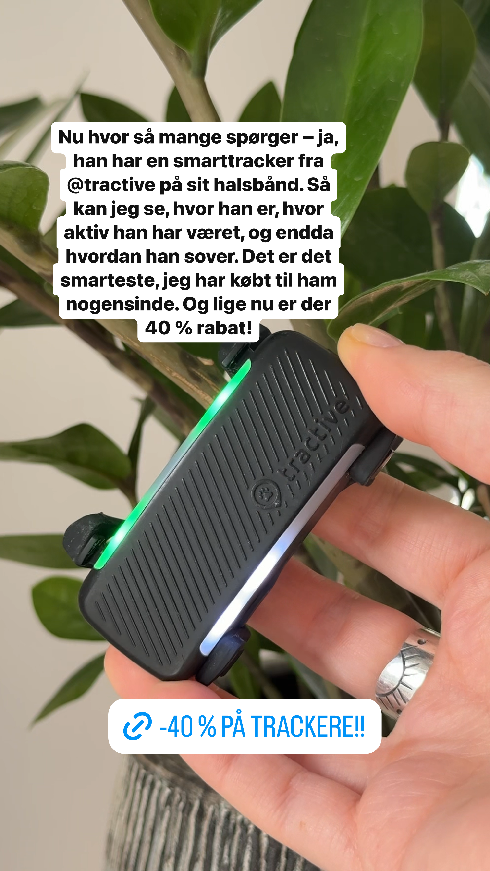 Tractive Facebook ad