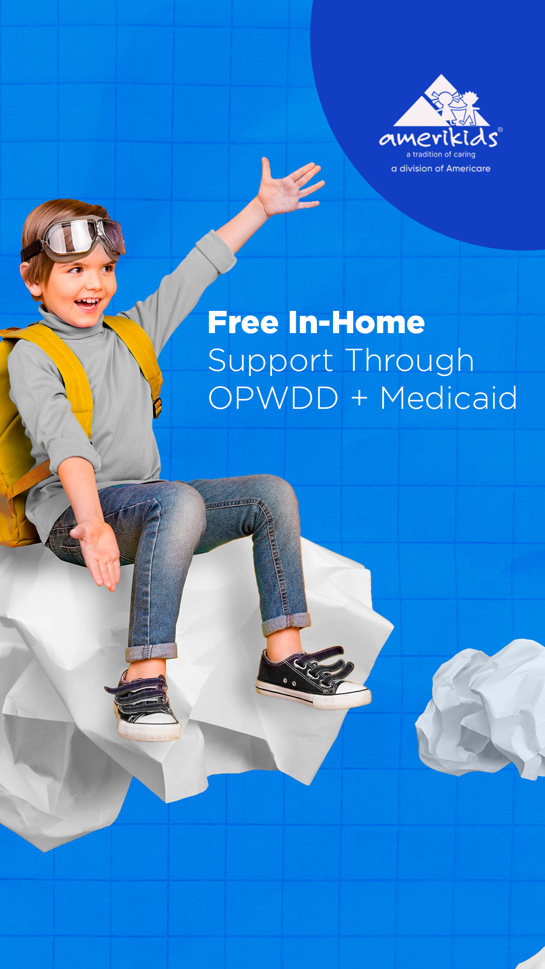 Amerikids - a division of Americare Facebook ad