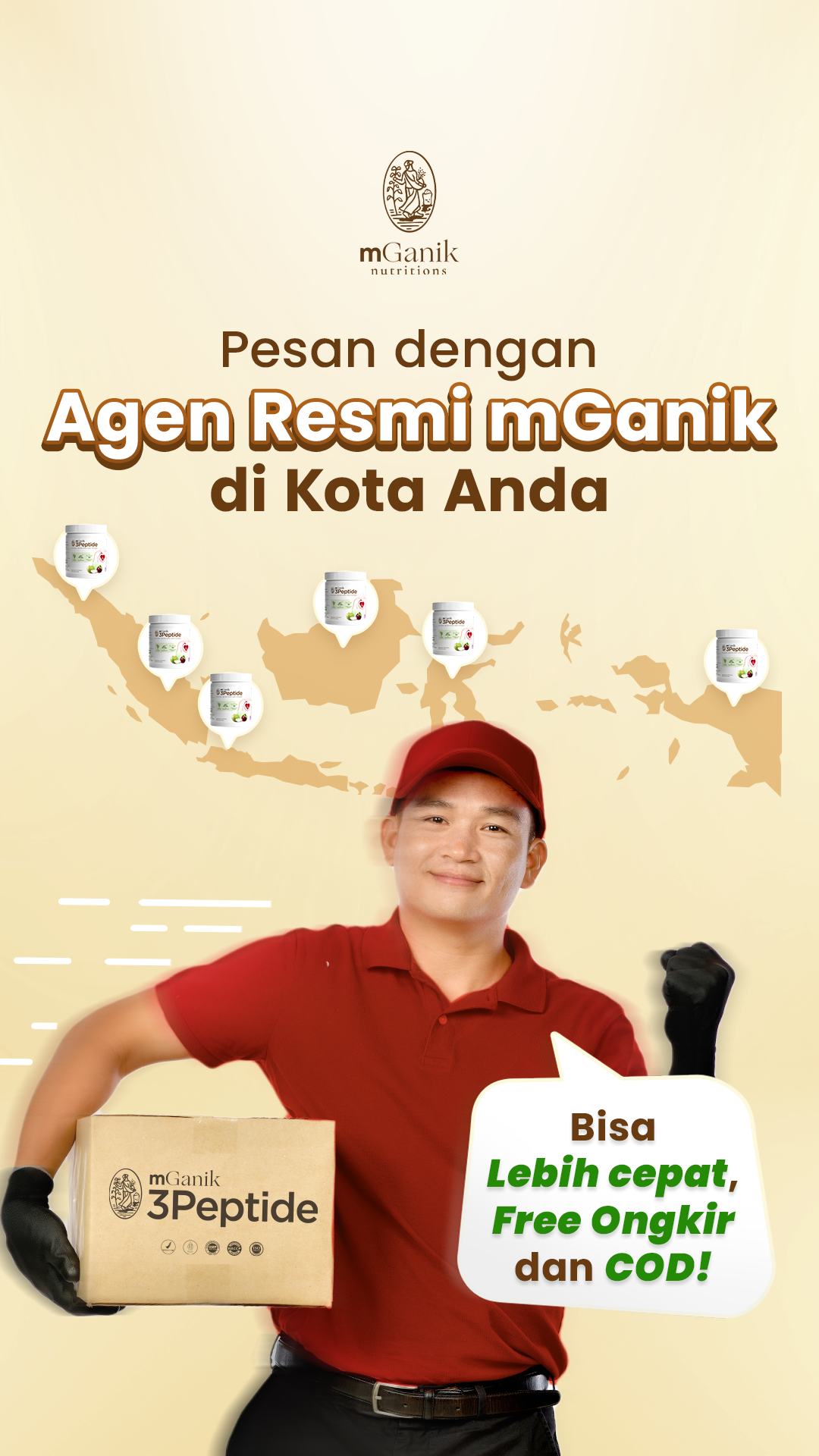 mGanik 3Peptide Beli Sekarang Facebook ad from Jul 3, 2026