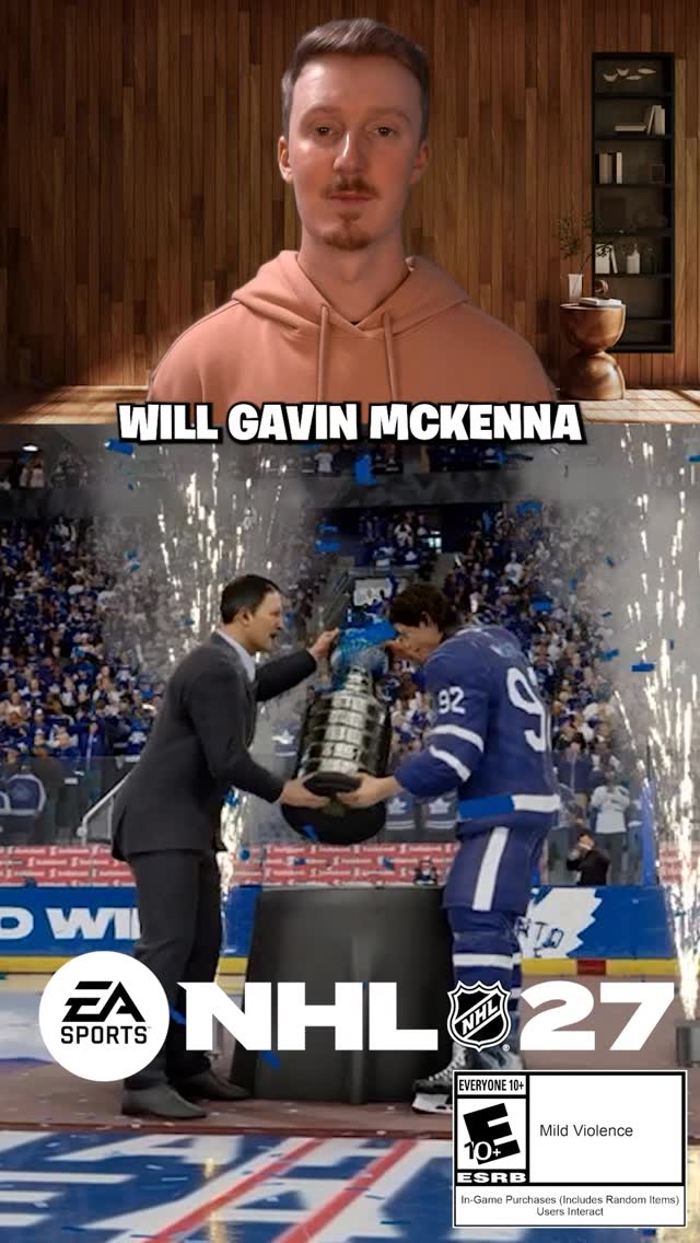 EA SPORTS NHL Facebook ad: Will Gavin McKenna Become A Franchise Superstar Or…