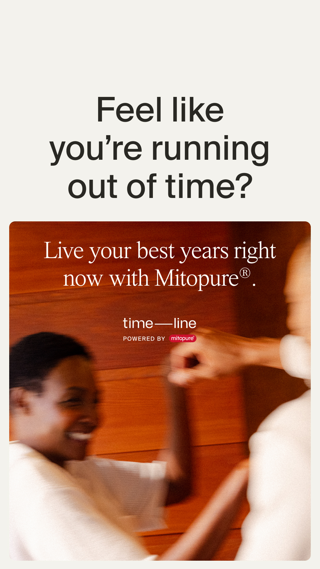 Timeline Longevity Facebook ad