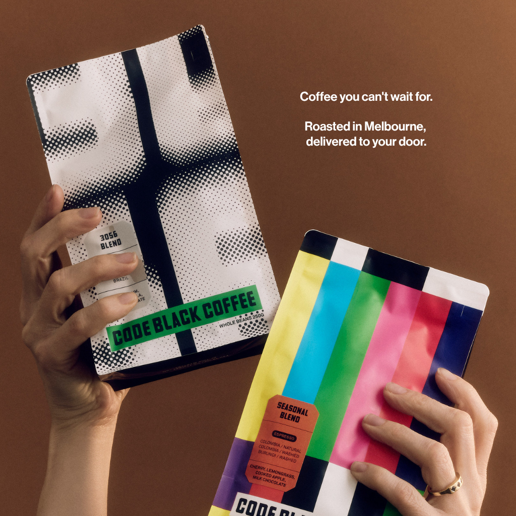Code Black Coffee Roasters Facebook ad