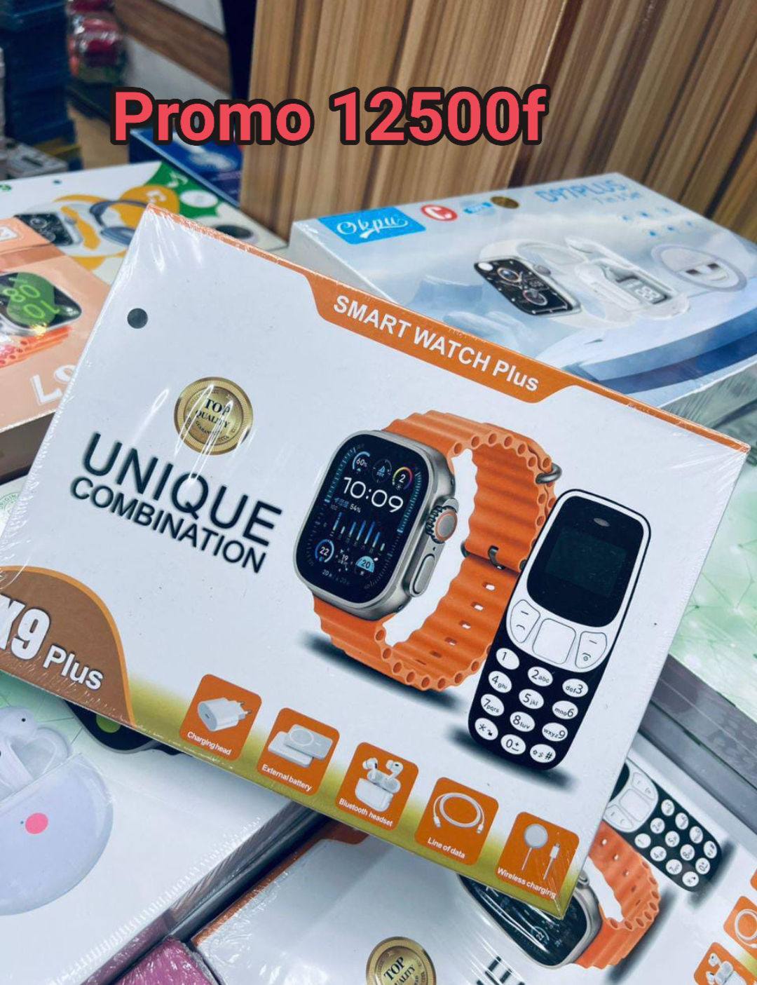 sanou et frère Facebook ad: Promo montre smart Wach à bon prix nous…