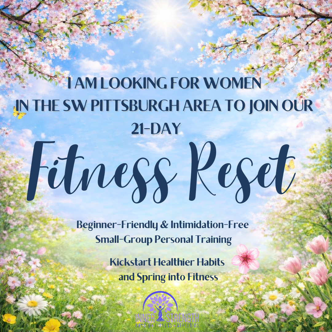 Inner Strength Personal Training Facebook ad: Brand New 21-day Spring Fitness Reset