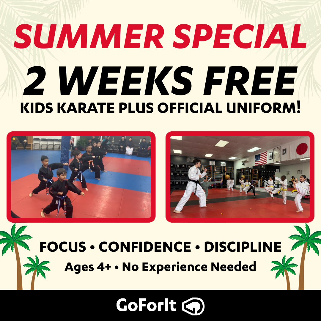 Go For It Martial Arts Hicksville Facebook ad