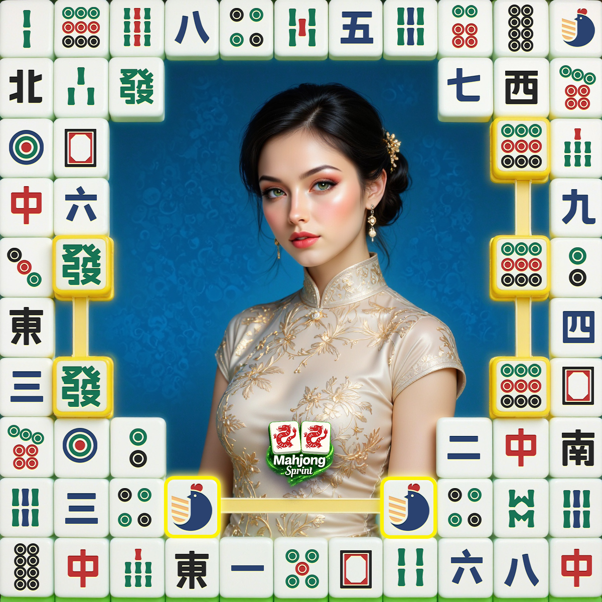 Mahjong Sprint Facebook ad