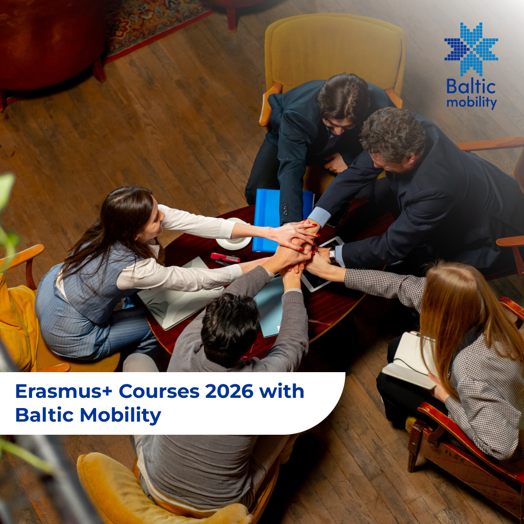 Baltic Mobility Facebook ad: Start your journey to an inspiring educational experience.
