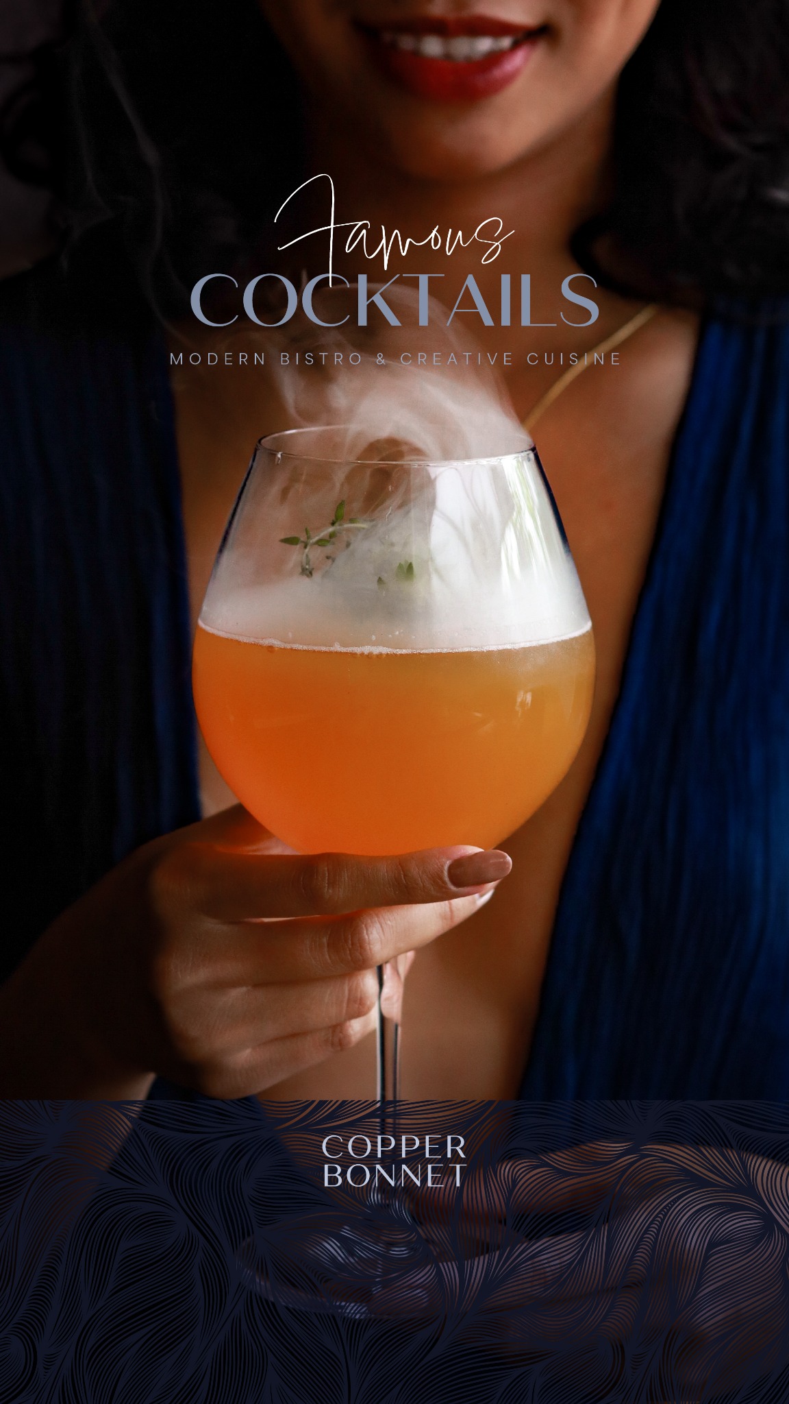 Copper Bonnet Bistro & Bar Facebook ad from Dec 29, 2025