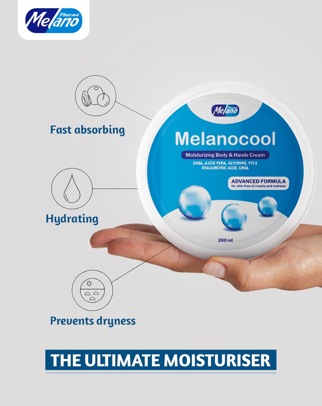 Melano  Pharmaceutical Facebook ad