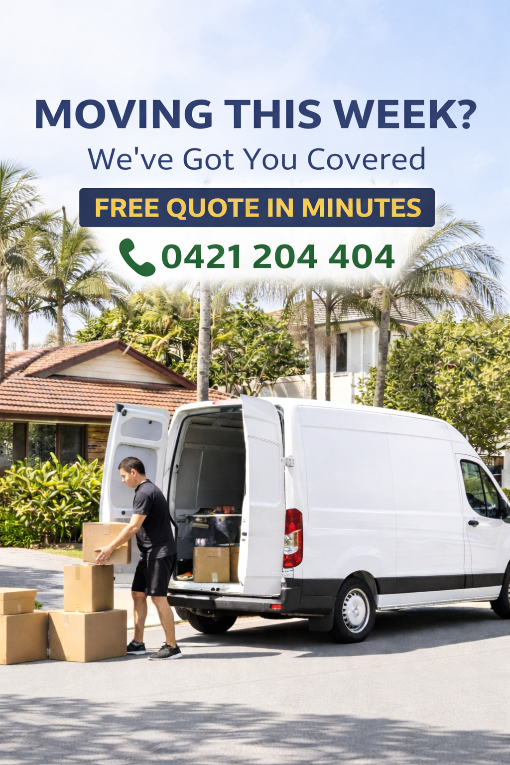 RN transport & delivery Facebook ad: Get Your Free Moving Quote