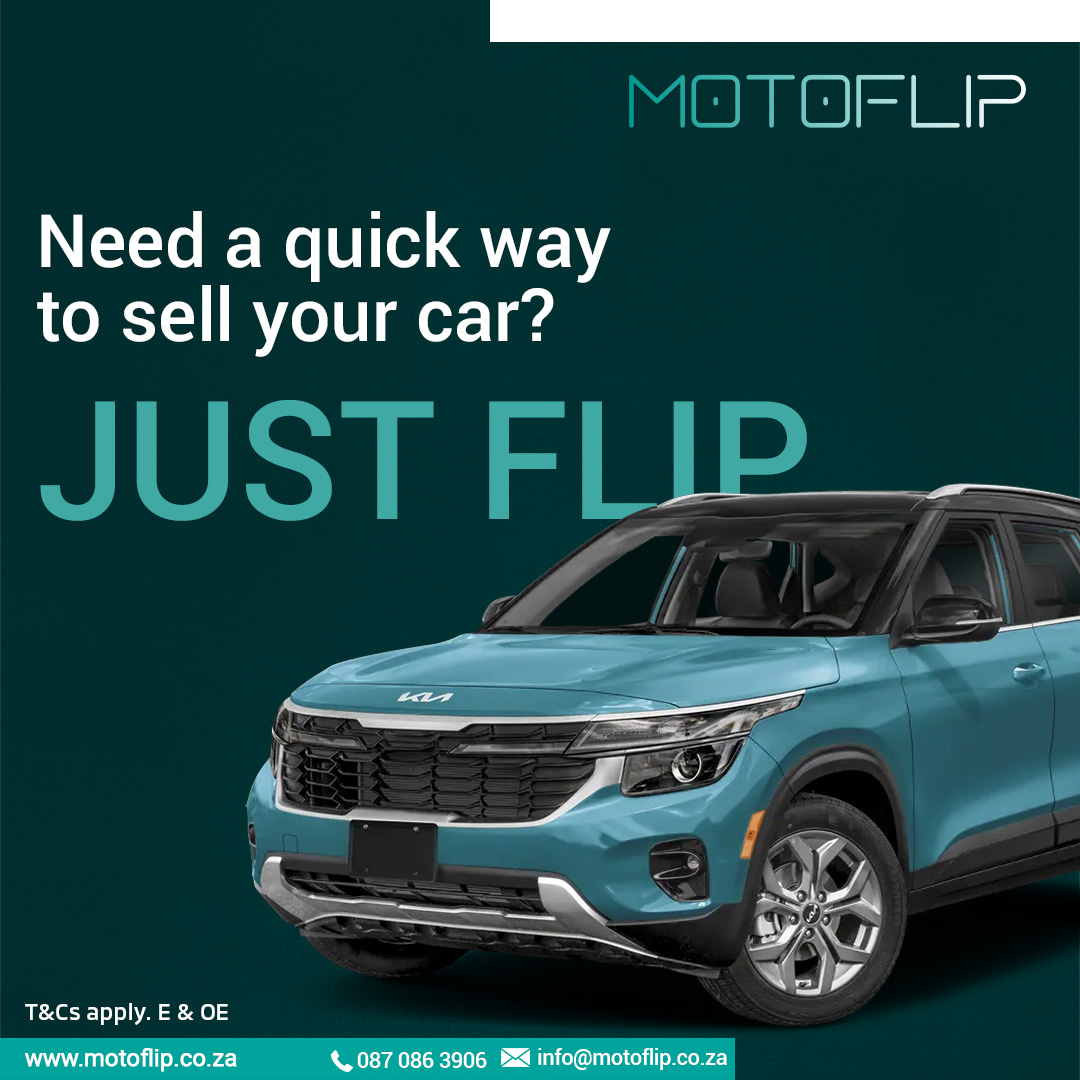 MotoFlip Facebook ad: Need a quick way to sell your car? JUST FLIP!