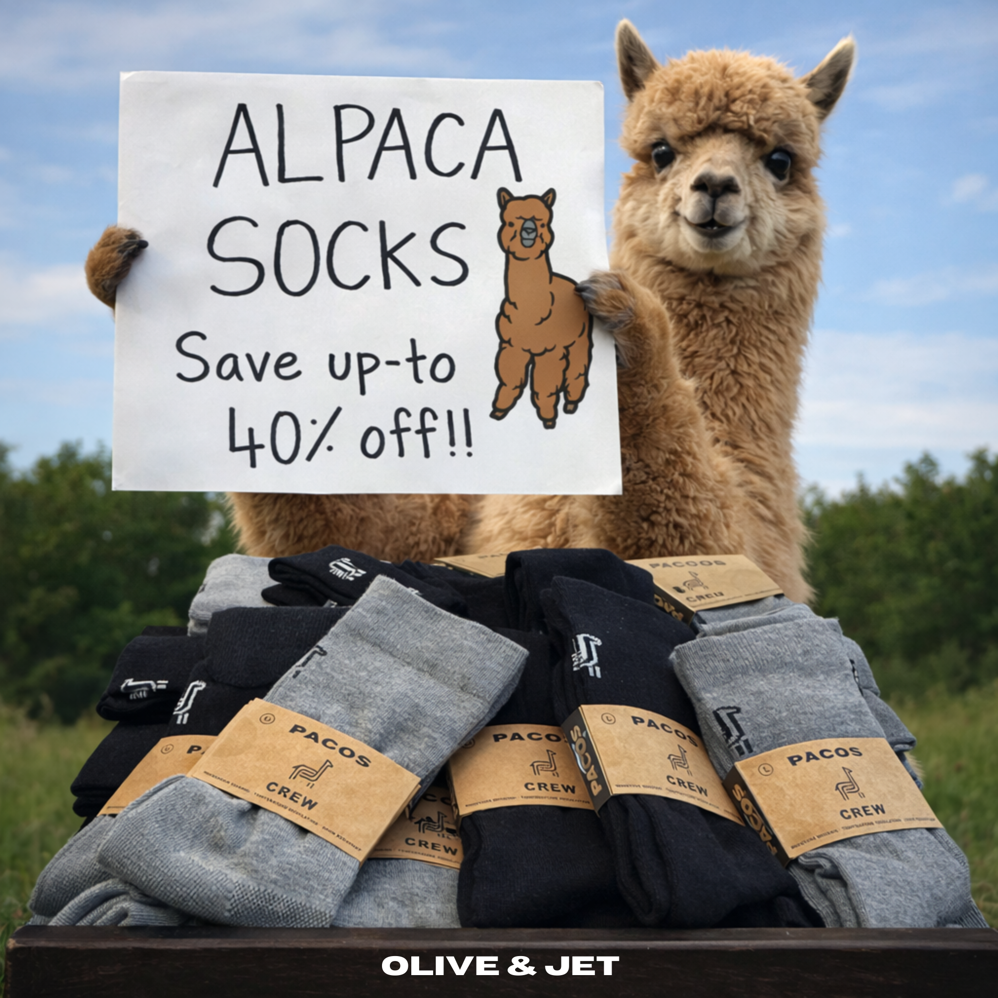Olive & Jet Facebook ad
