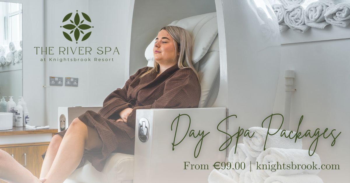 Knightsbrook Hotel Spa & Golf Resort Facebook ad: Spa Packages From €99