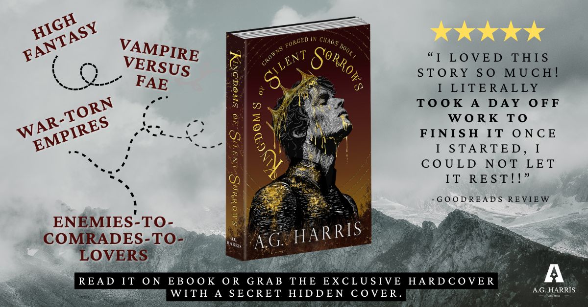 Author A.G. Harris Facebook ad
