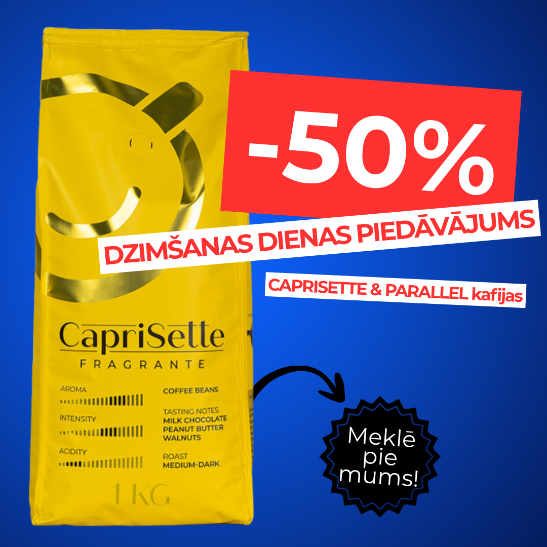 Kafijas Draugs Facebook ad: -50% ATLAIDE TIKAI 72 stundas!