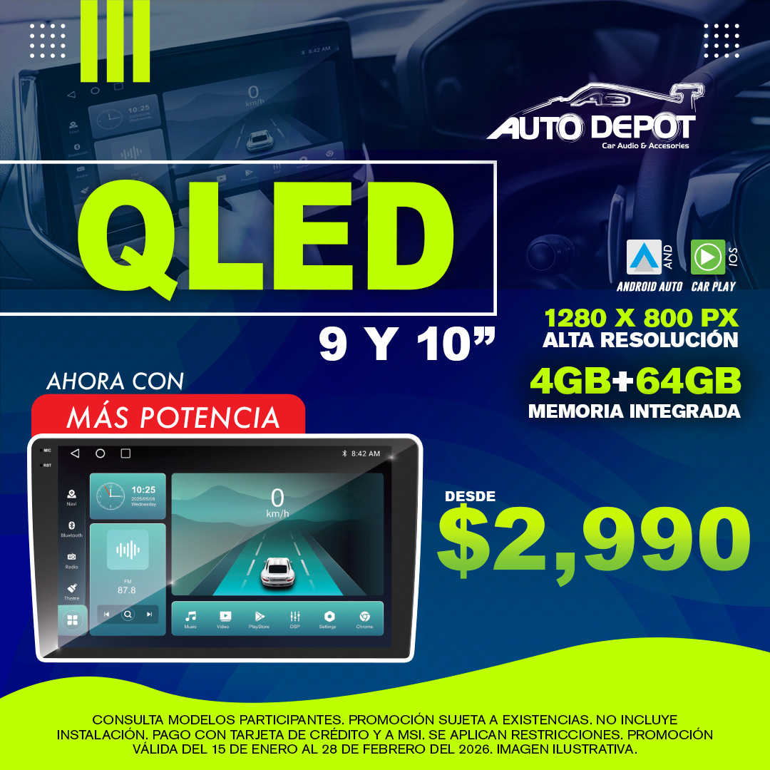 AutoDepot Querétaro Facebook ad: ¿Quién dijo que la tecnología en el auto…